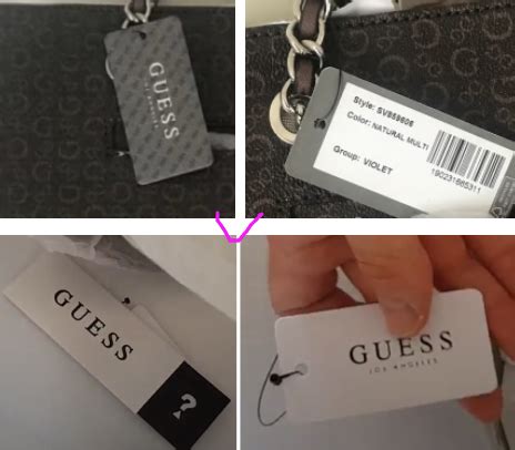 guess bag original vs fake|guess handbags authentic.